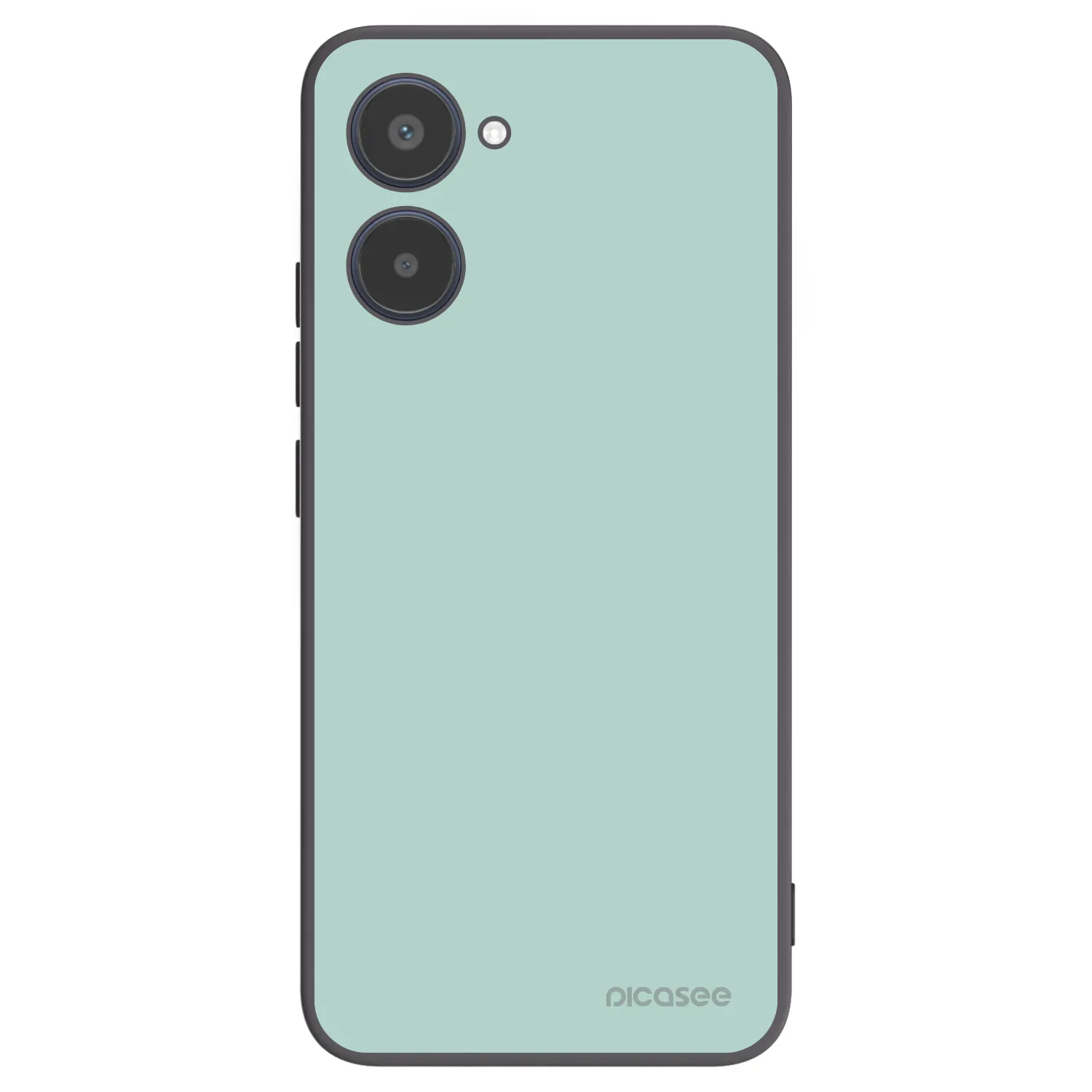 Picasee Realme 10 4G Hülle - Schwarzes Silikon - Pastel Charm