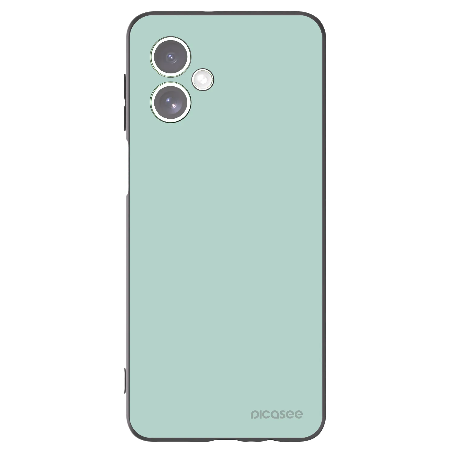 Picasee Motorola Moto G54 5G Hülle - Schwarzes Silikon - Pastel Charm