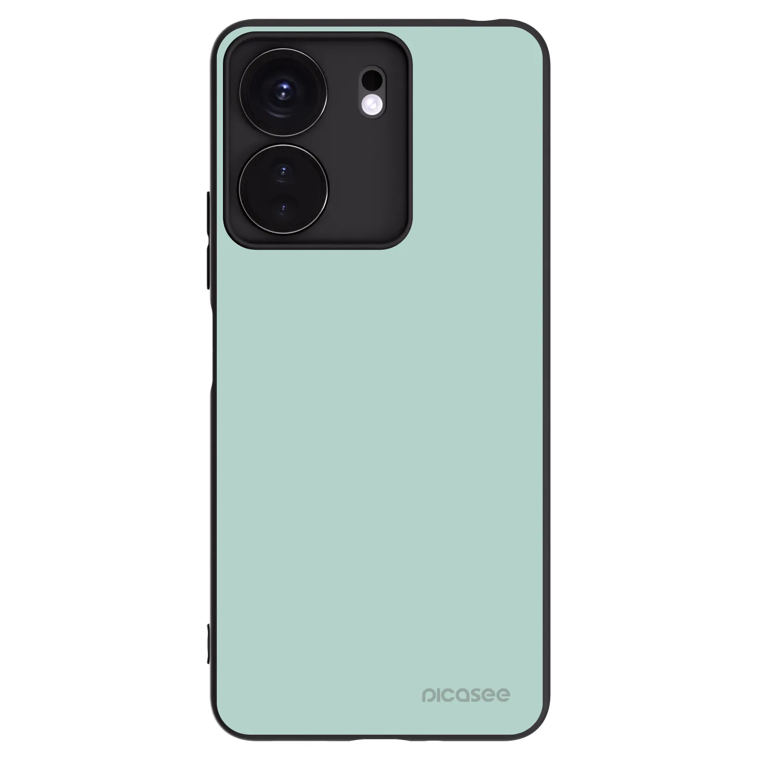 Picasee Xiaomi Redmi 13C 4G Hülle - Schwarzes Silikon - Pastel Charm