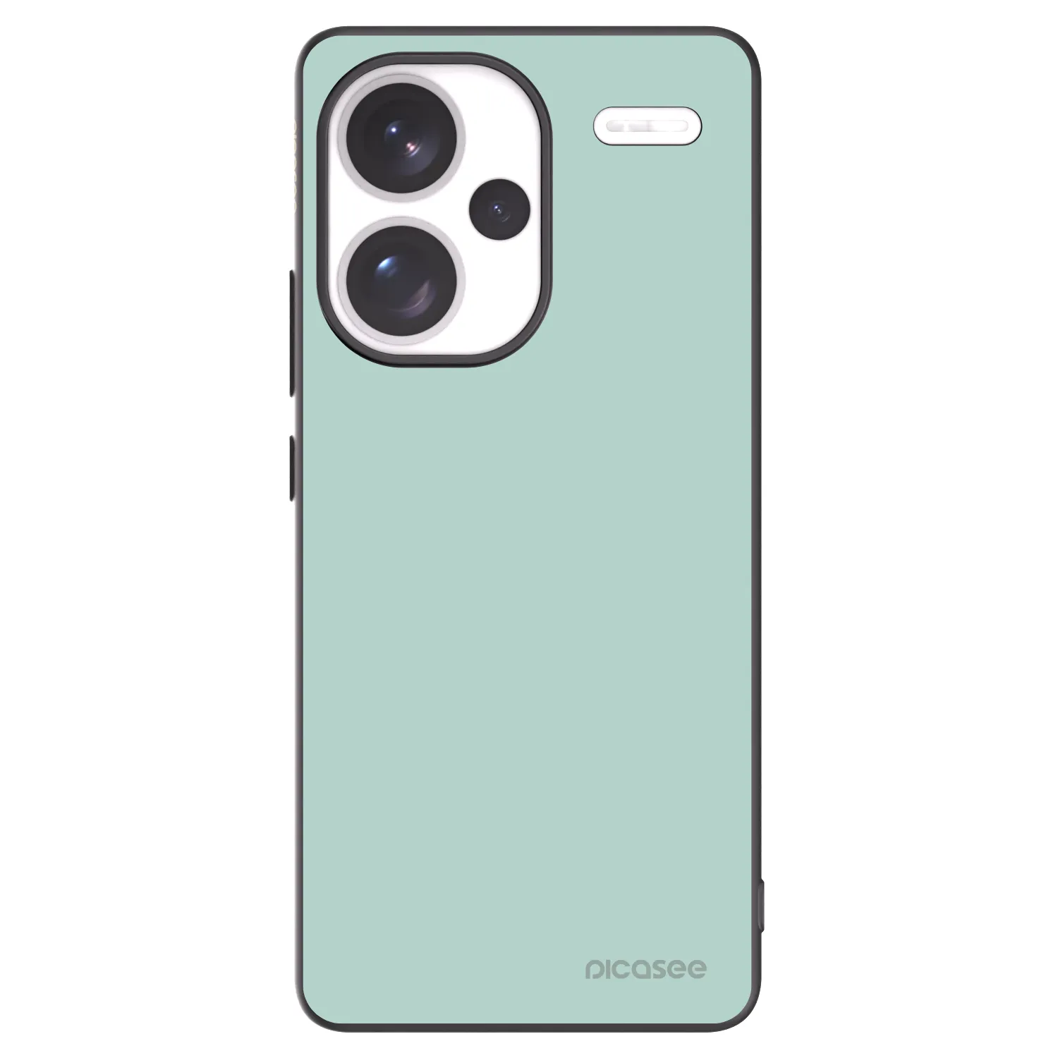 Picasee Xiaomi Redmi Note 13 Pro+ 5G Hülle - Schwarzes Silikon - Pastel Charm