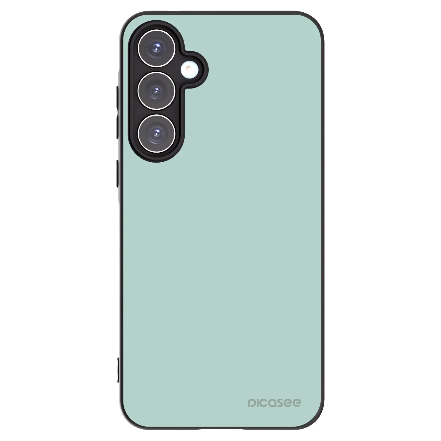 Picasee Samsung Galaxy A55 5G A556B Hülle - Schwarzes Silikon - Pastel Charm