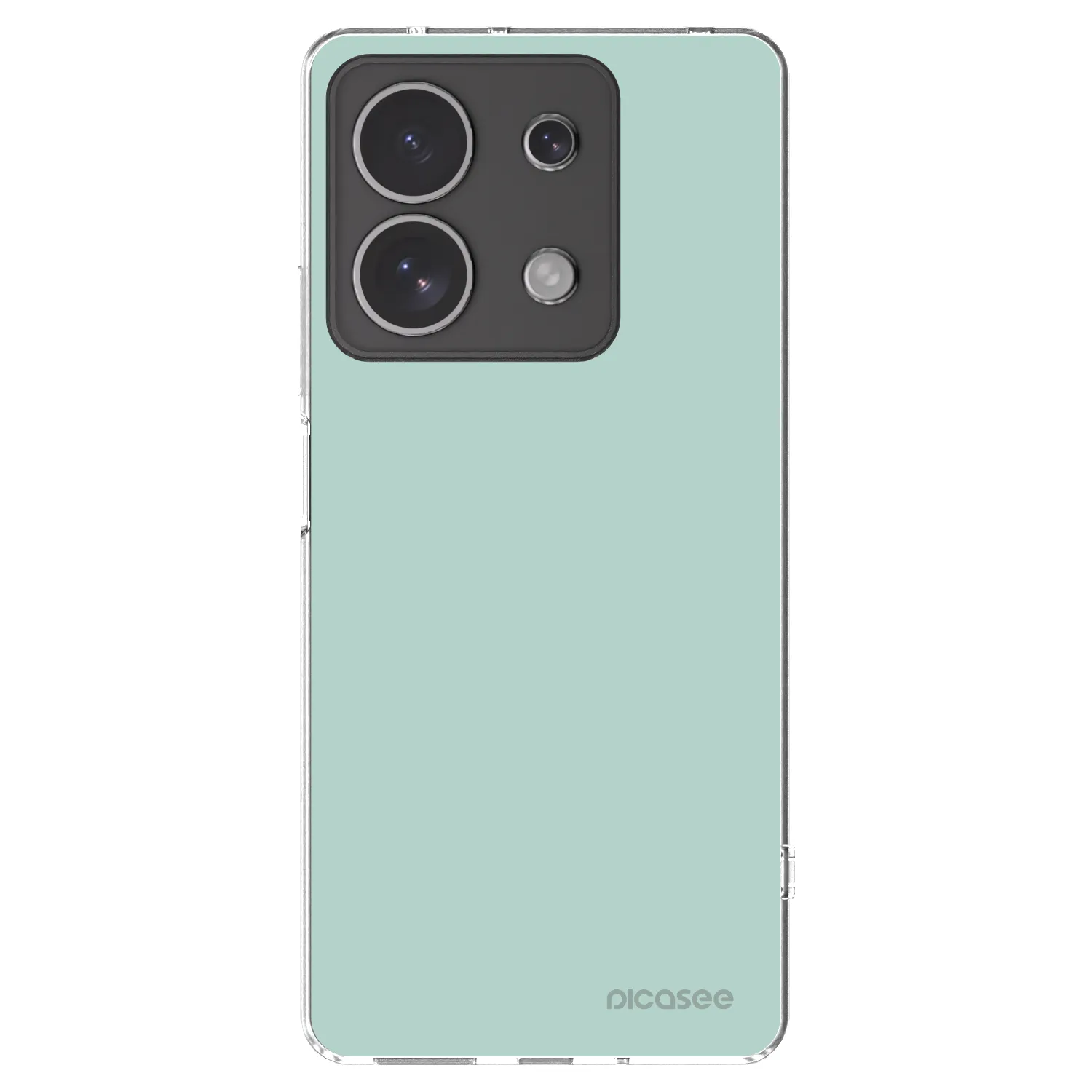 Picasee Xiaomi Redmi Note 13 4G Hülle - Transparentes Silikon - Pastel Charm