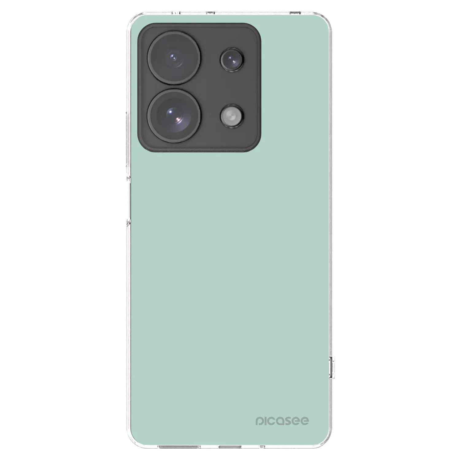 Picasee Xiaomi Redmi Note 13 Pro 4G Hülle - Transparentes Silikon - Pastel Charm
