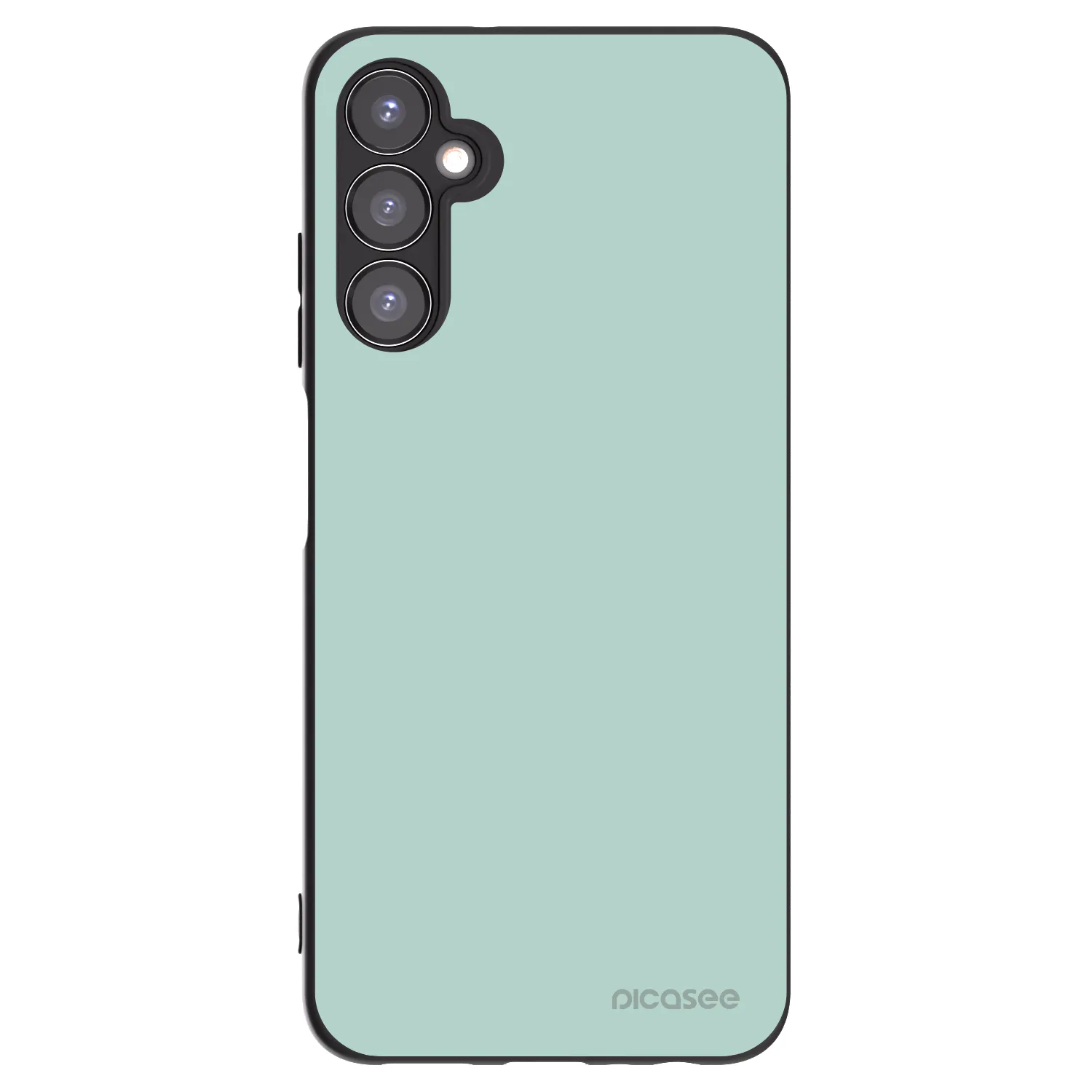 Picasee Samsung Galaxy A05s A057G Hülle - Schwarzes Silikon - Pastel Charm