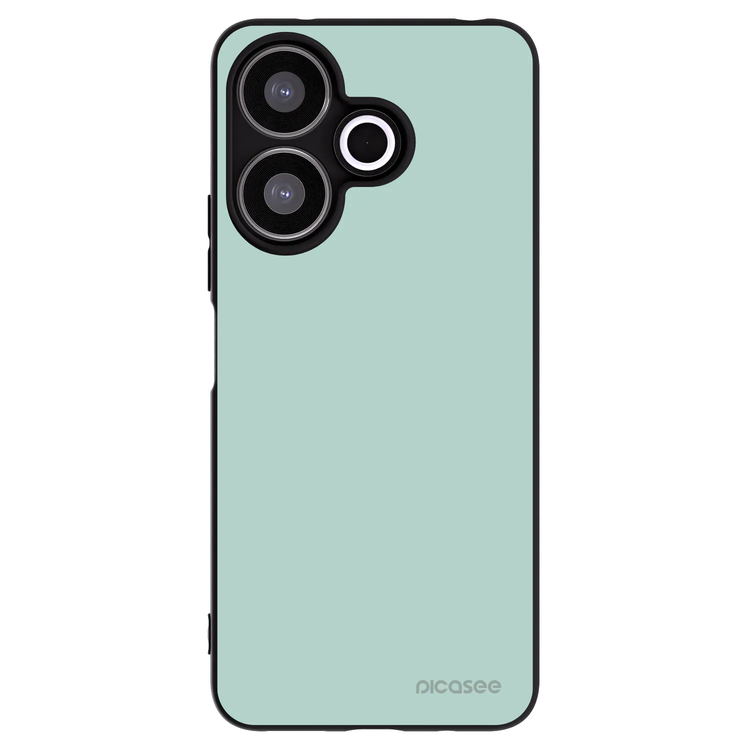 Picasee Xiaomi Redmi 13 4G Hülle - Schwarzes Silikon - Pastel Charm