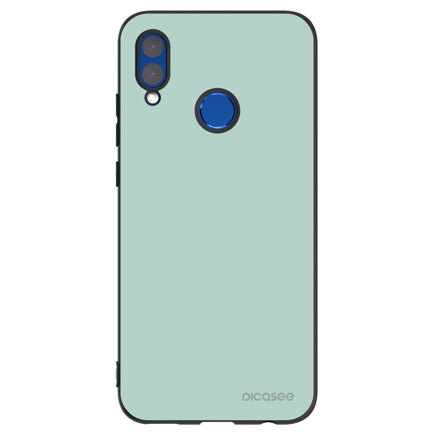 Picasee Huawei P Smart 2019 Hülle - Schwarzes Silikon - Pastel Charm