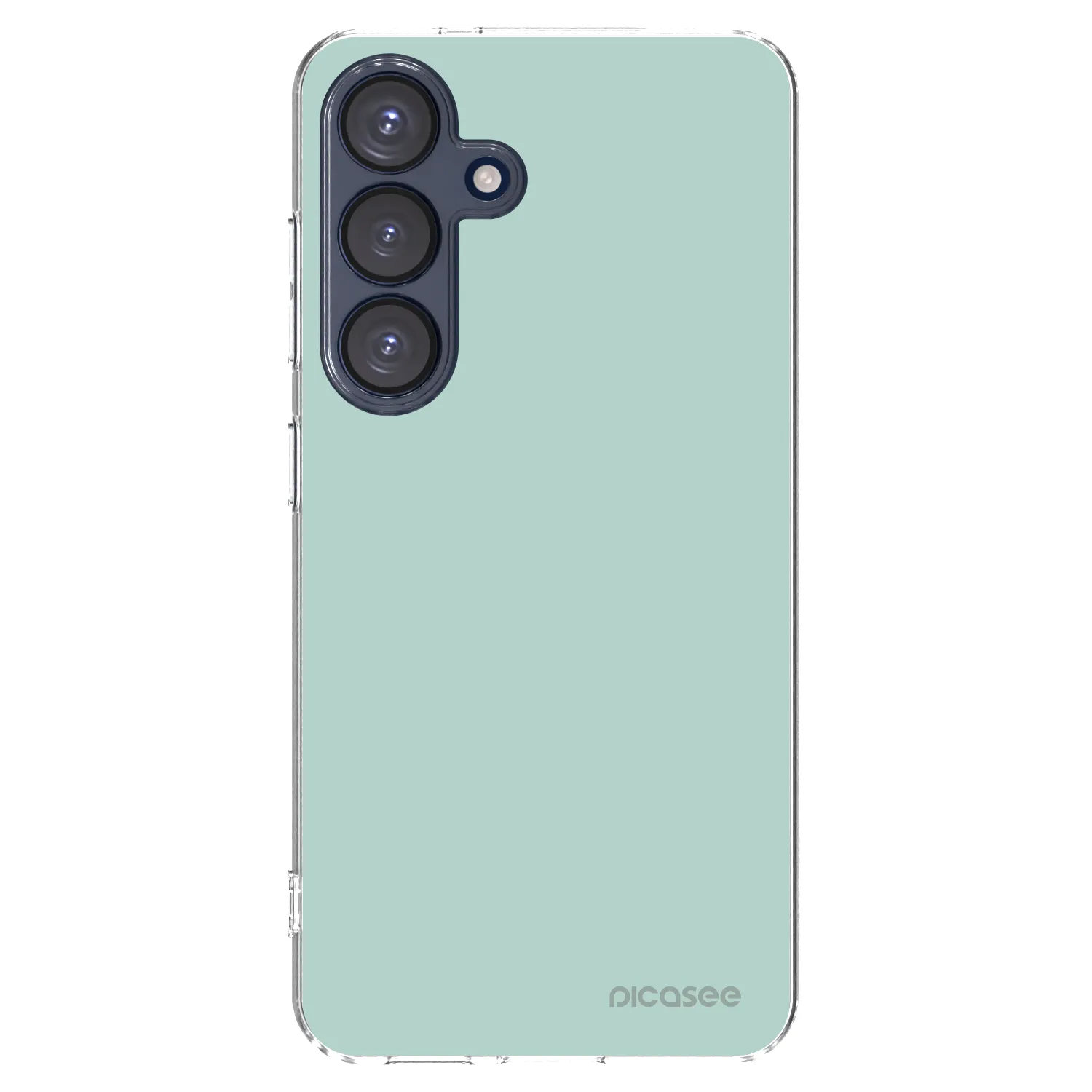 Picasee Samsung Galaxy S25 5G Hülle - Transparentes Silikon - Pastel Charm