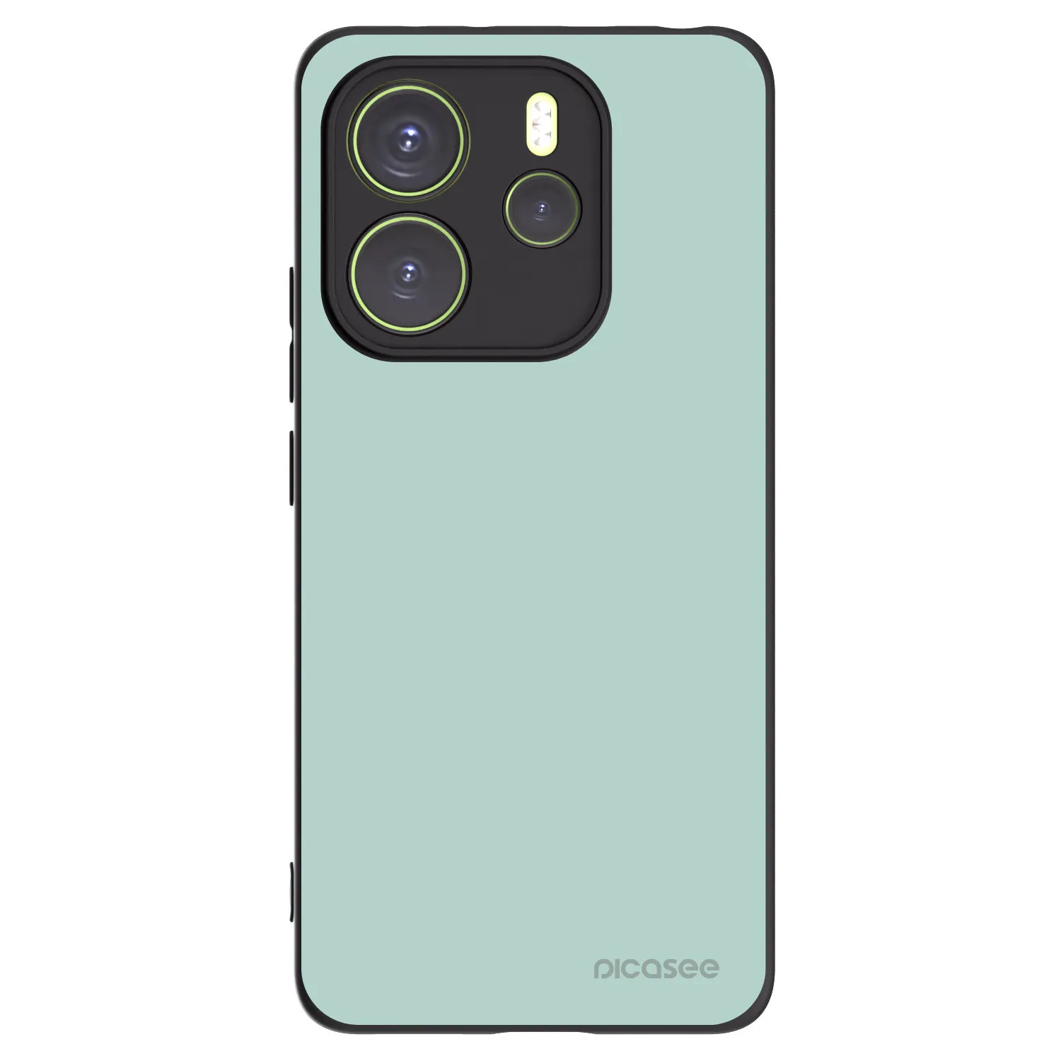 Picasee Xiaomi Redmi Note 14 4G Hülle - Schwarzes Silikon - Pastel Charm