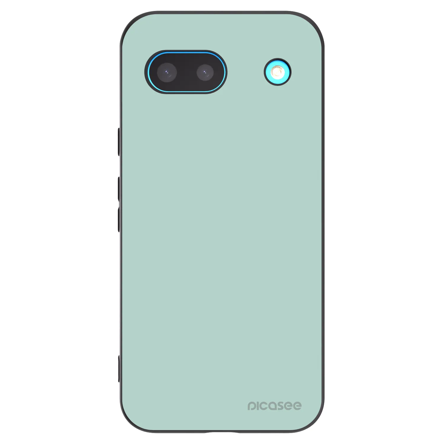 Picasee Google Pixel 8 Hülle - Schwarzes Silikon - Pastel Charm