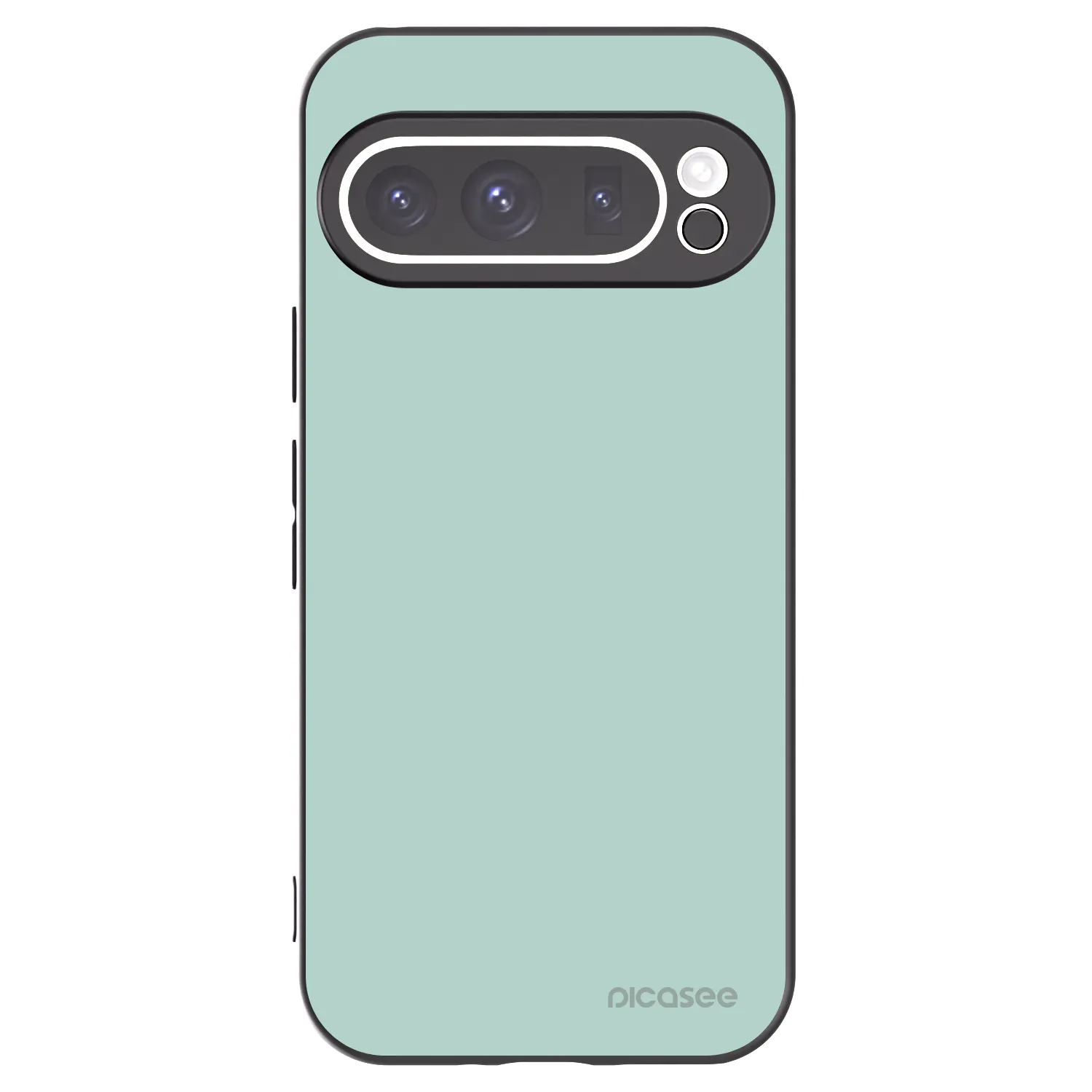 Picasee Google Pixel 9 Pro Hülle - Schwarzes Silikon - Pastel Charm