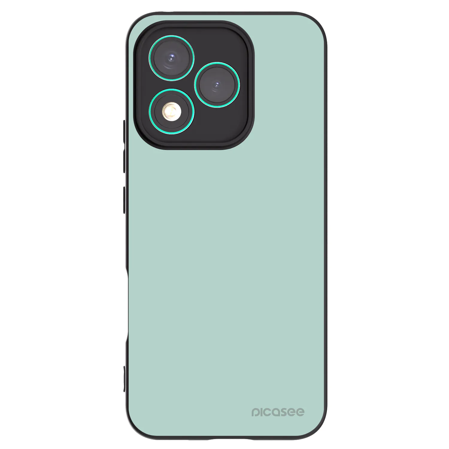 Picasee Honor 400 Lite 5G Hülle - Schwarzes Silikon - Pastel Charm
