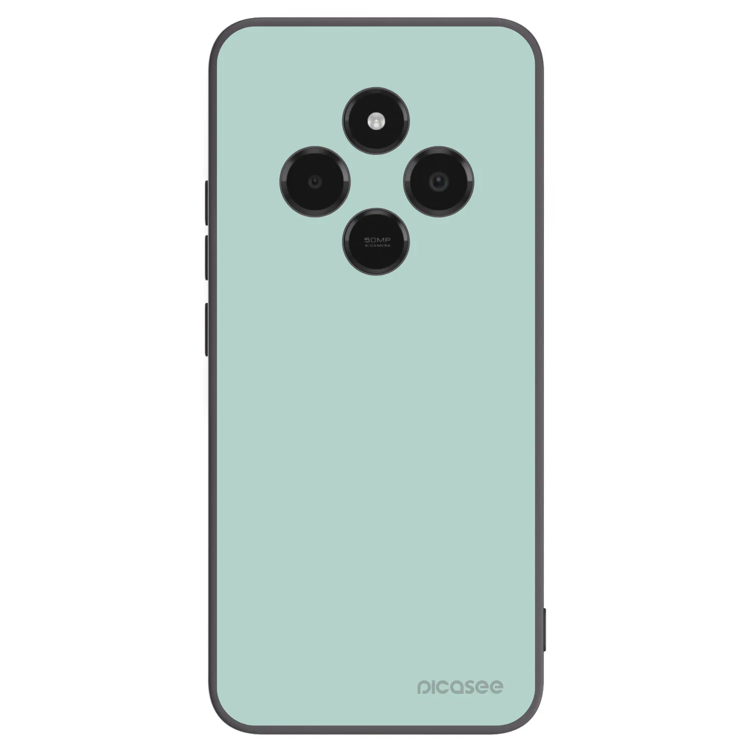 Picasee Xiaomi Poco C75 Hülle - Schwarzes Silikon - Pastel Charm