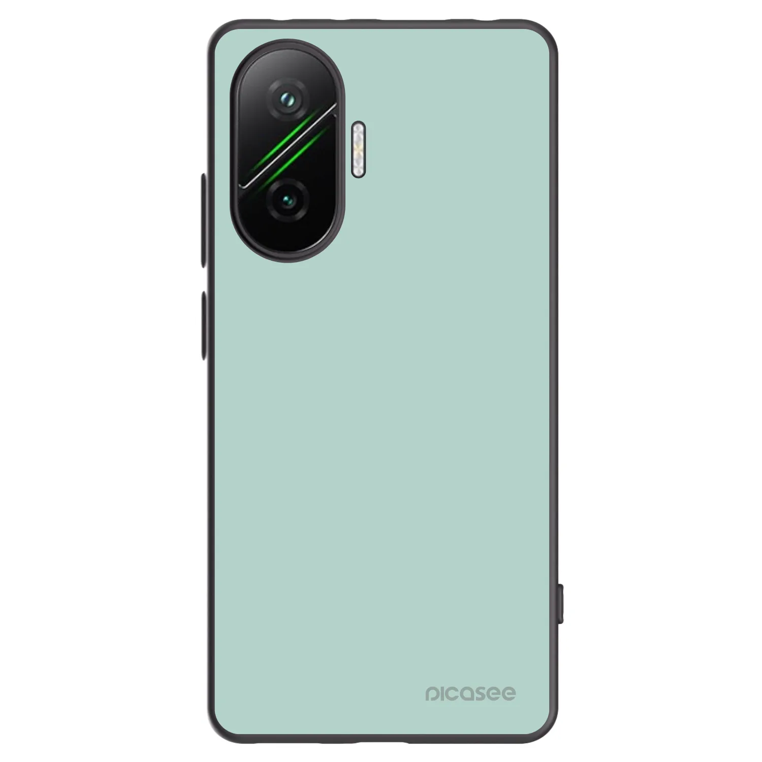 Picasee Xiaomi Poco F7 Pro 5G Hülle - Schwarzes Silikon - Pastel Charm