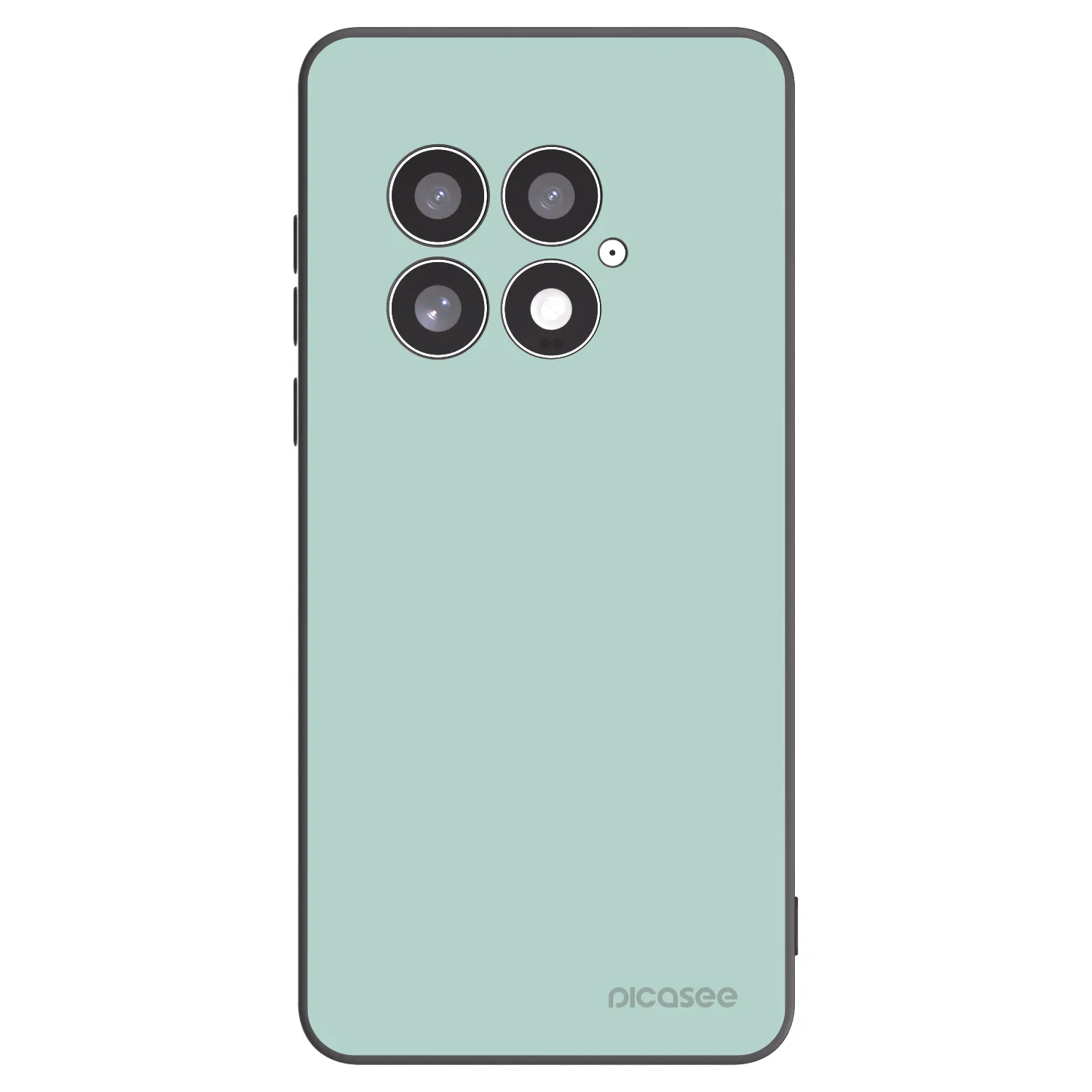 Picasee OnePlus 13 5G Hülle - Schwarzes Silikon - Pastel Charm