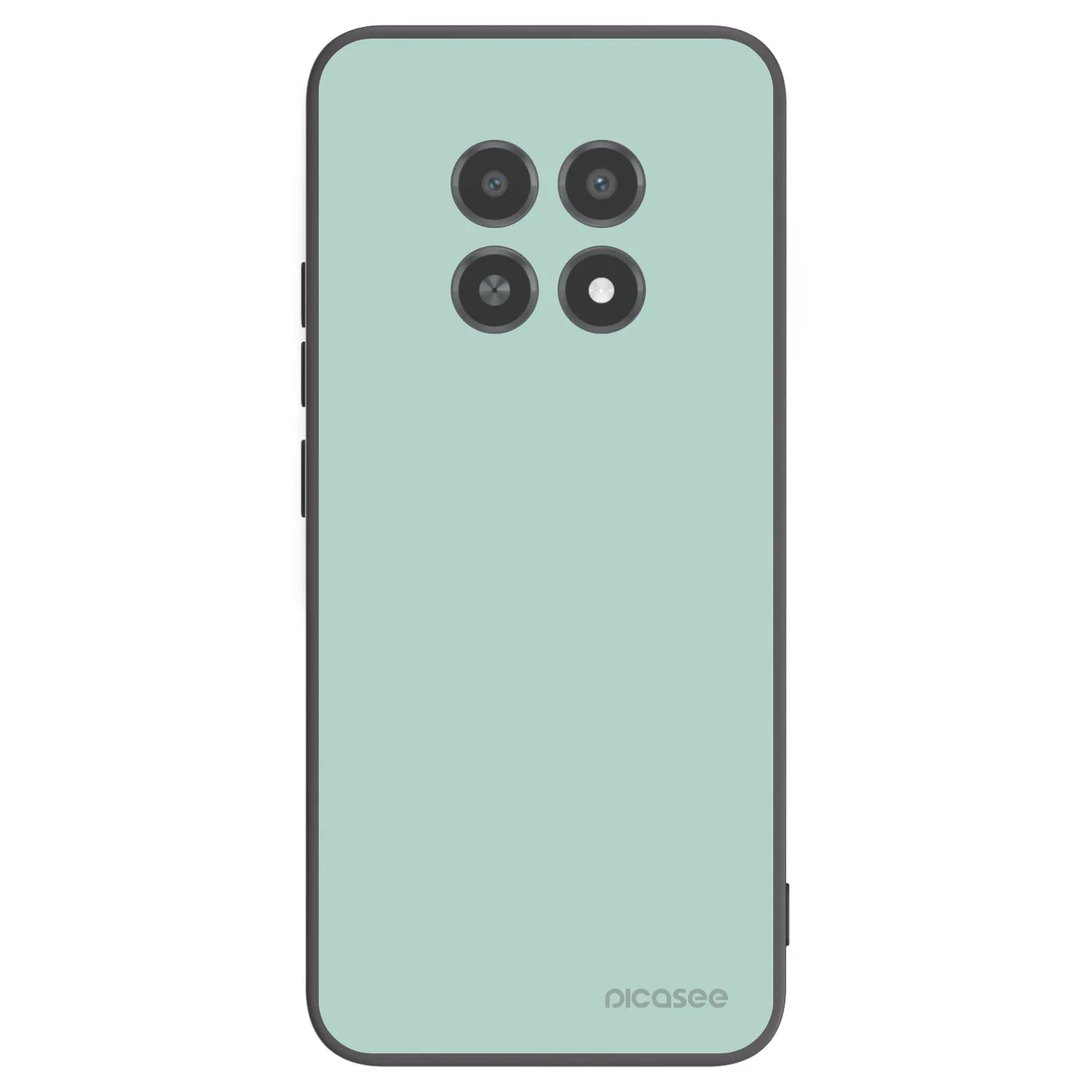 Picasee Realme 12X Hülle - Schwarzes Silikon - Pastel Charm