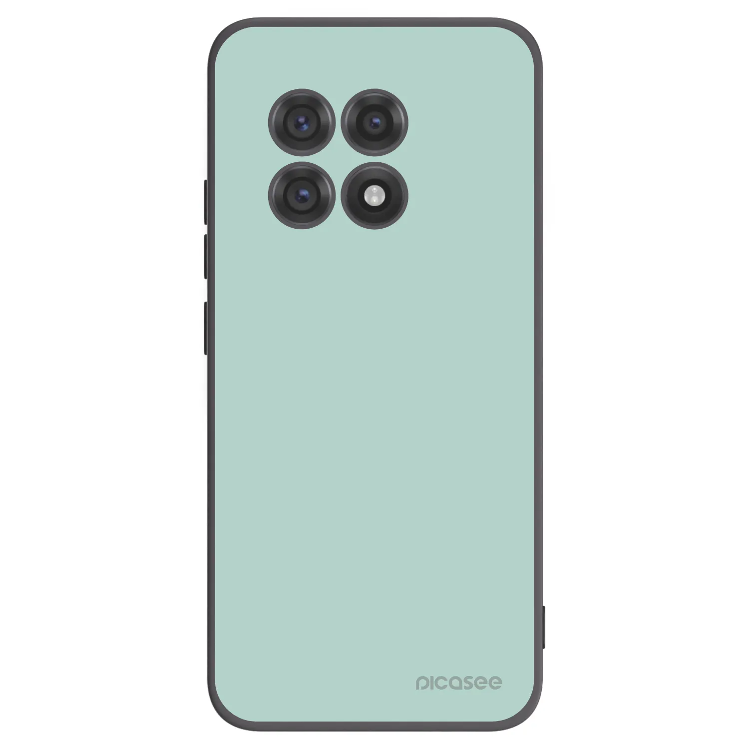 Picasee OnePlus 13R 5G Hülle - Schwarzes Silikon - Pastel Charm