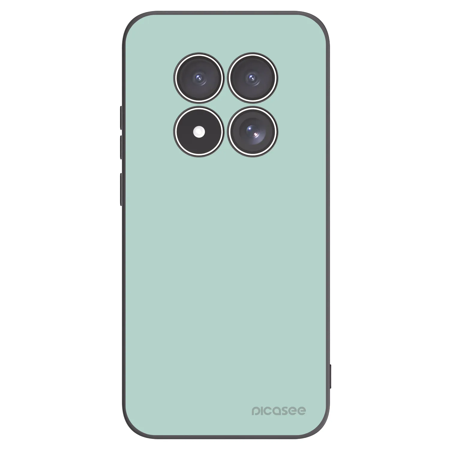 Picasee Xiaomi Redmi Note 15 Pro 4G Hülle - Schwarzes Silikon - Pastel Charm