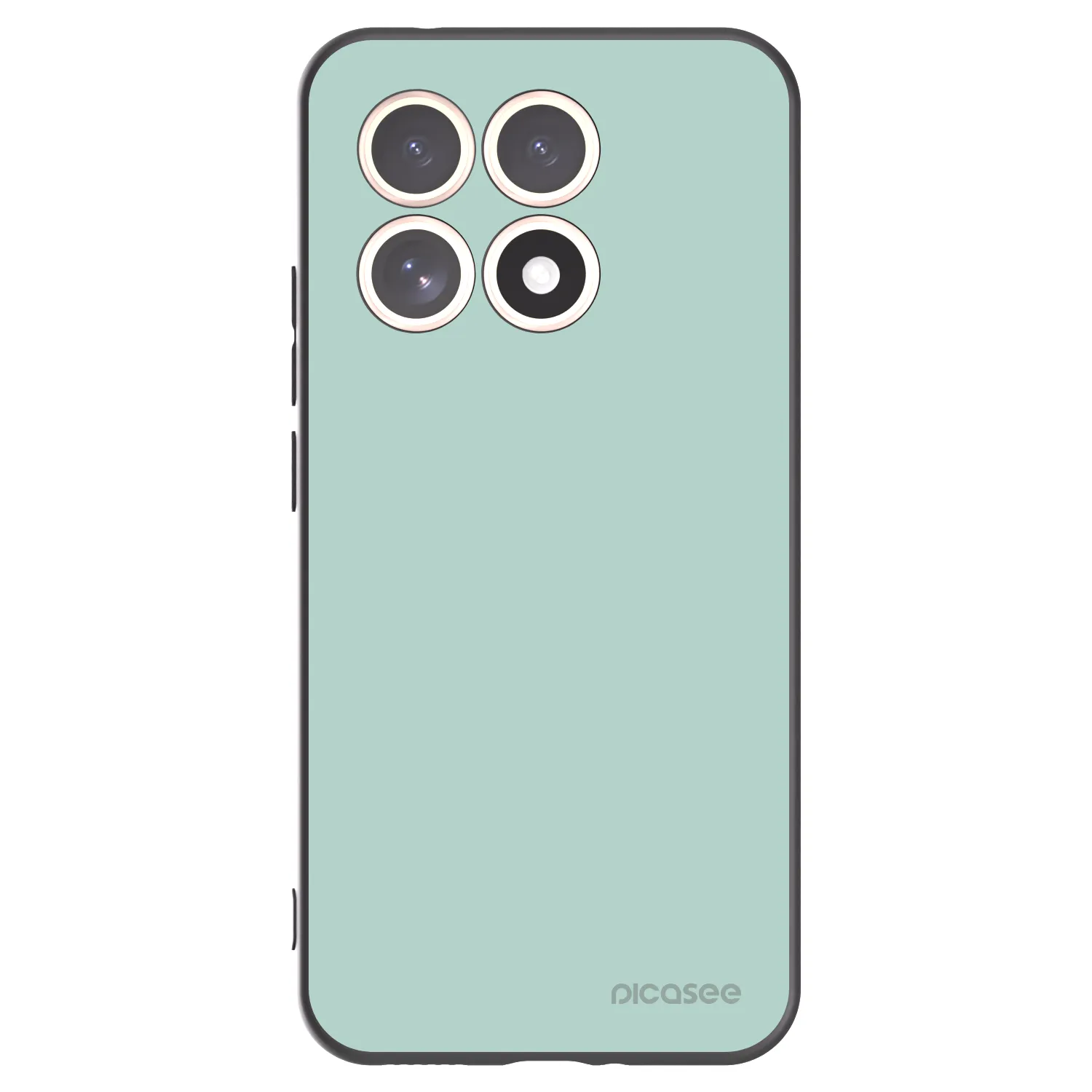 Picasee Xiaomi 15T Hülle - Schwarzes Silikon - Pastel Charm