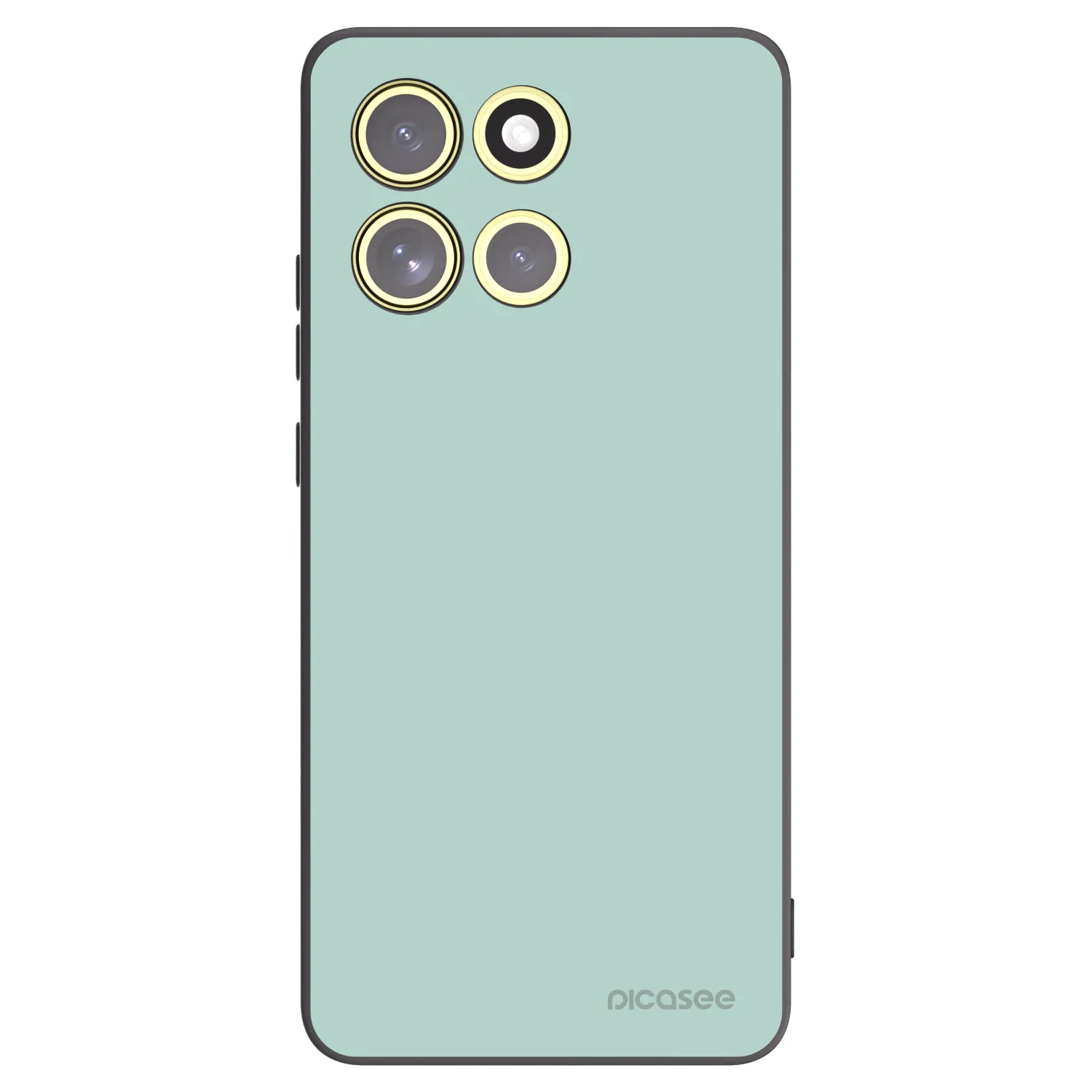 Picasee Motorola Moto G86 Power 5G Hülle - Schwarzes Silikon - Pastel Charm