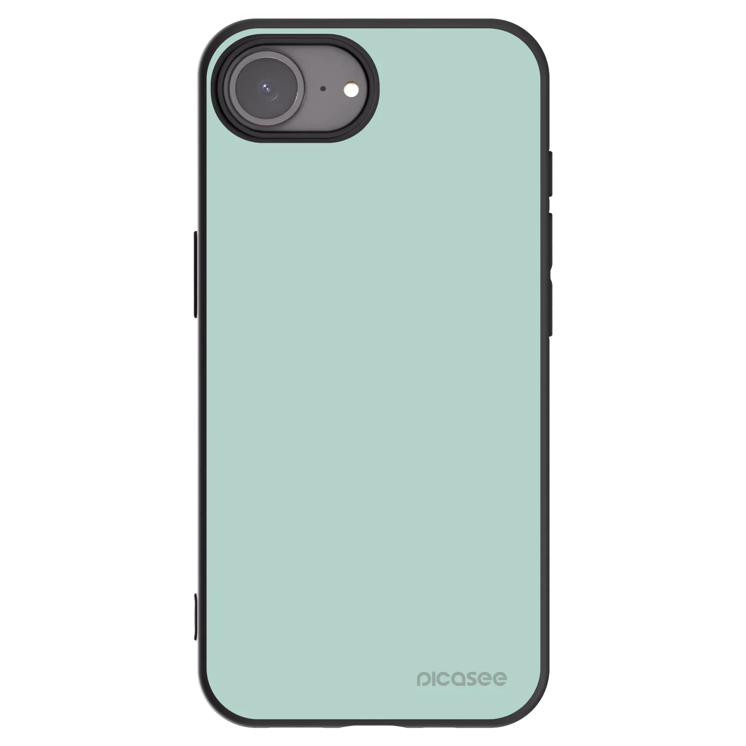 Picasee Apple iPhone 17e Hülle - Schwarzes Silikon - Pastel Charm