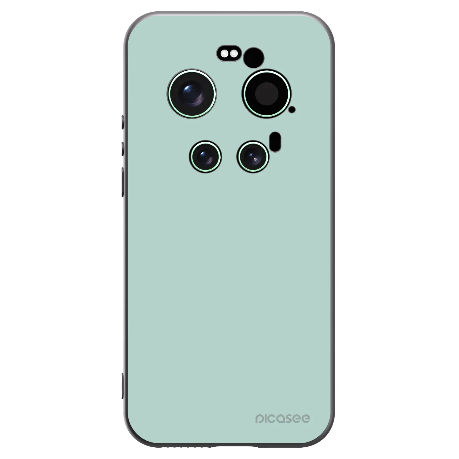 Picasee Xiaomi 17 Ultra Hülle - Schwarzes Silikon - Pastel Charm