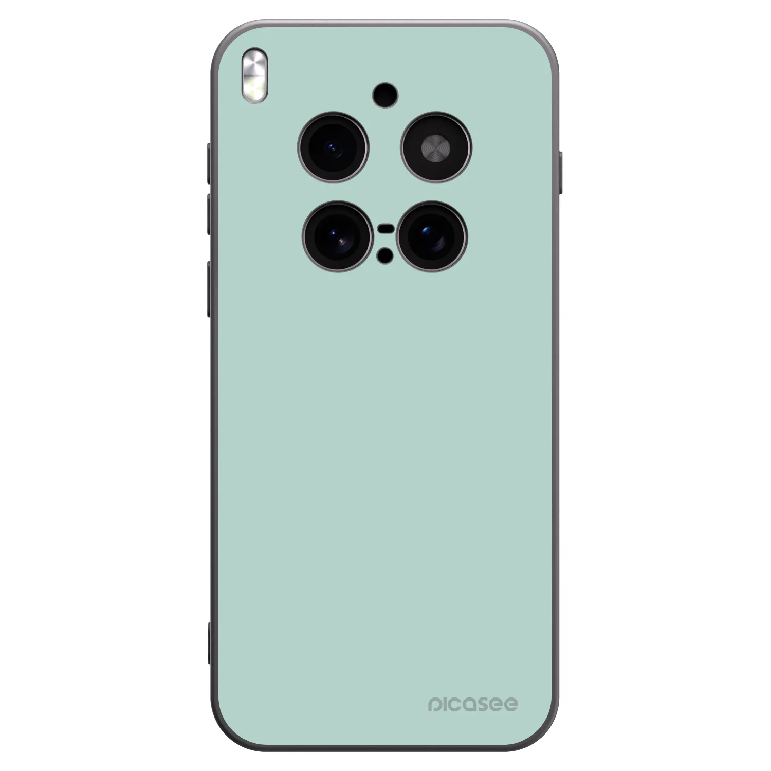 Picasee Vivo X300 Pro Hülle - Schwarzes Silikon - Pastel Charm