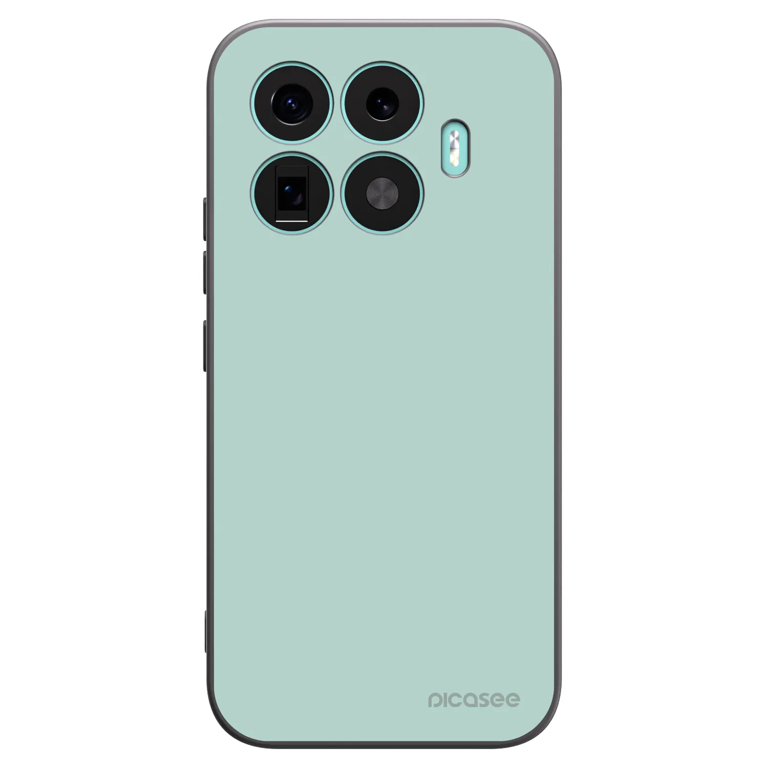 Picasee Xiaomi 17T Hülle - Schwarzes Silikon - Pastel Charm