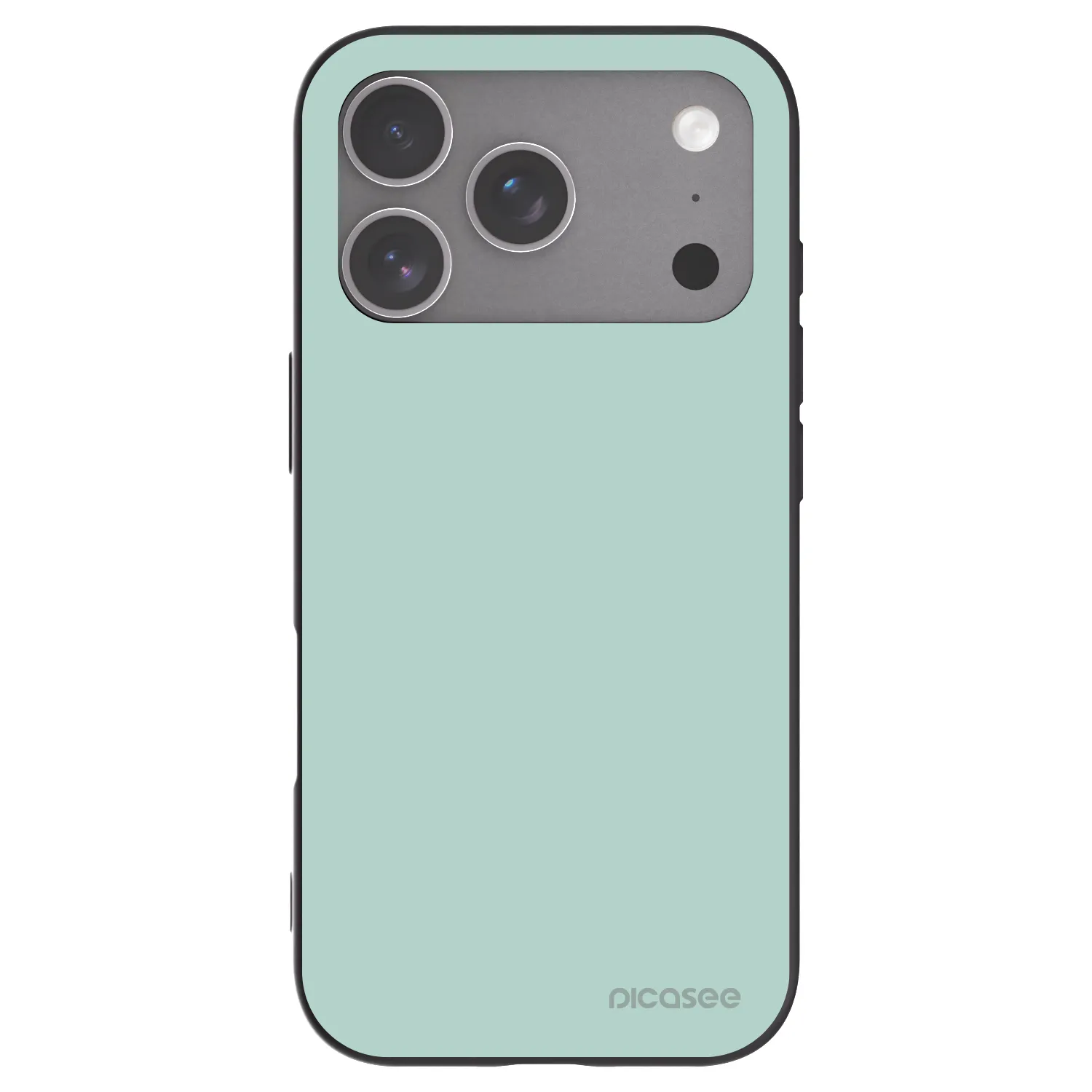 Picasee Apple iPhone 18 Pro Hülle - Schwarzes Silikon - Pastel Charm