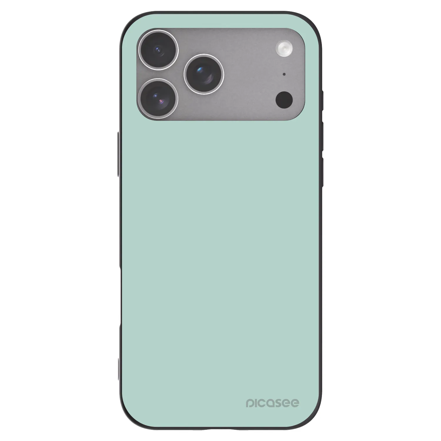 Picasee Apple iPhone 18 Pro Max Hülle - Schwarzes Silikon - Pastel Charm