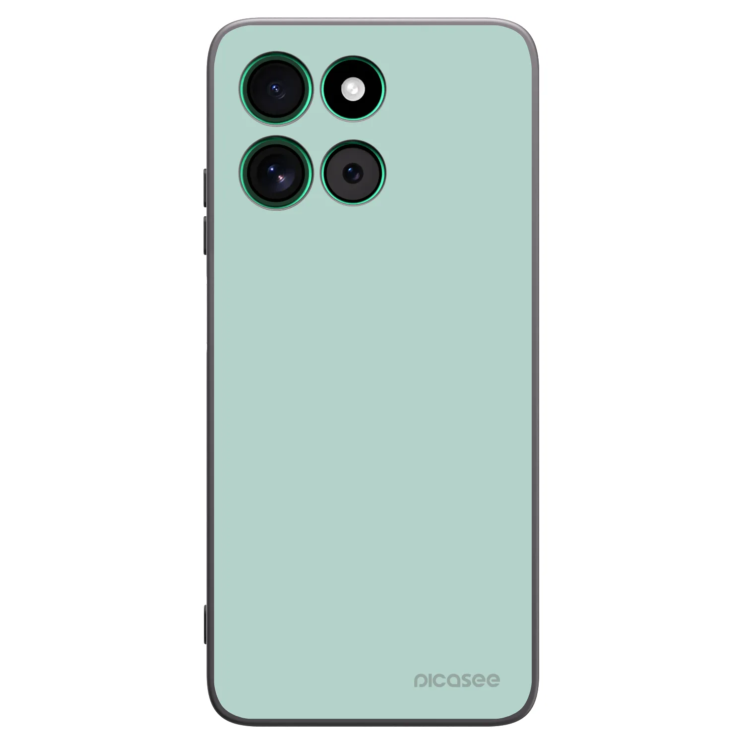 Picasee Motorola Moto G57 Power Hülle - Schwarzes Silikon - Pastel Charm