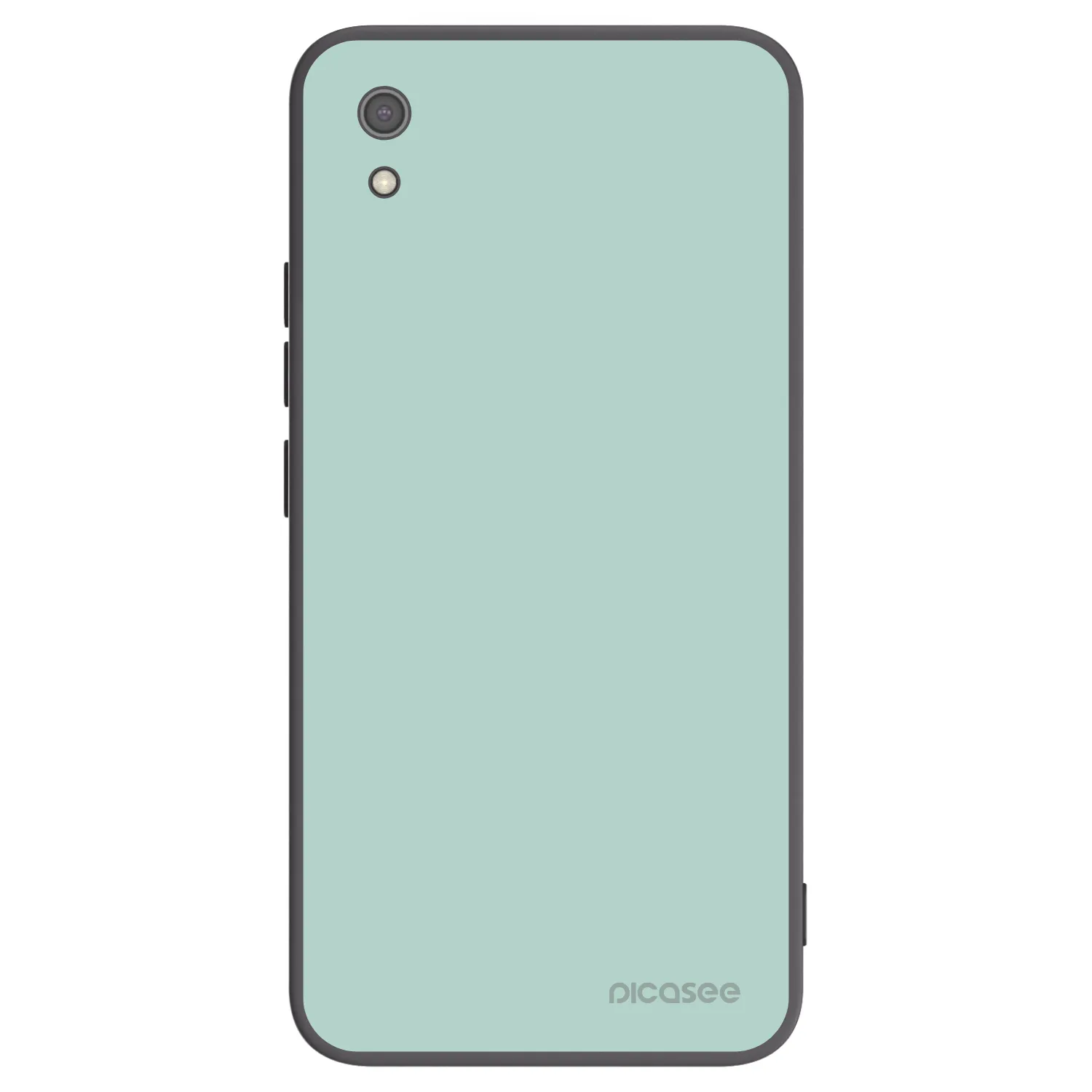 Picasee Xiaomi Redmi 7A Hülle - Schwarzes Silikon - Pastel Charm