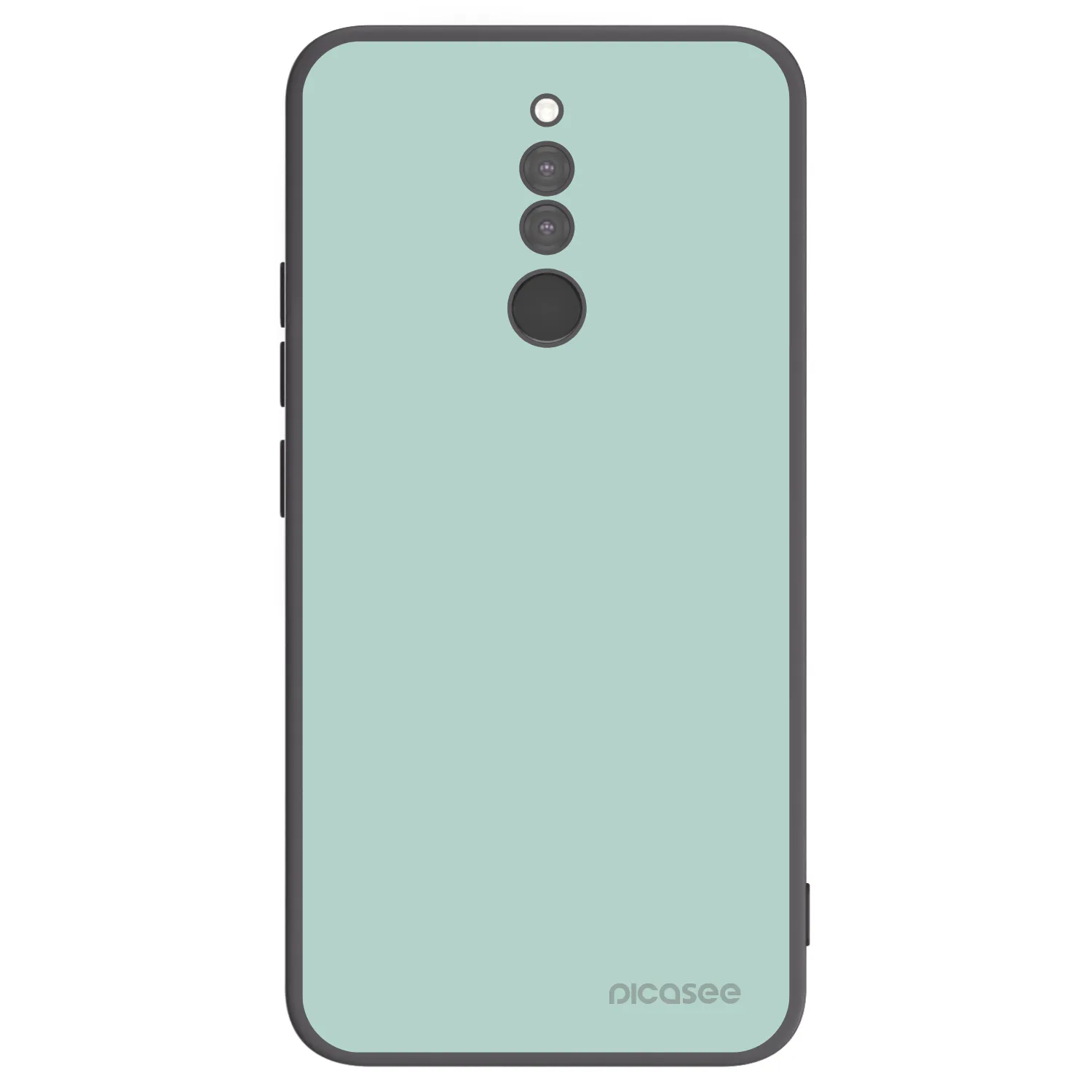Picasee Xiaomi Redmi 8 Hülle - Schwarzes Silikon - Pastel Charm