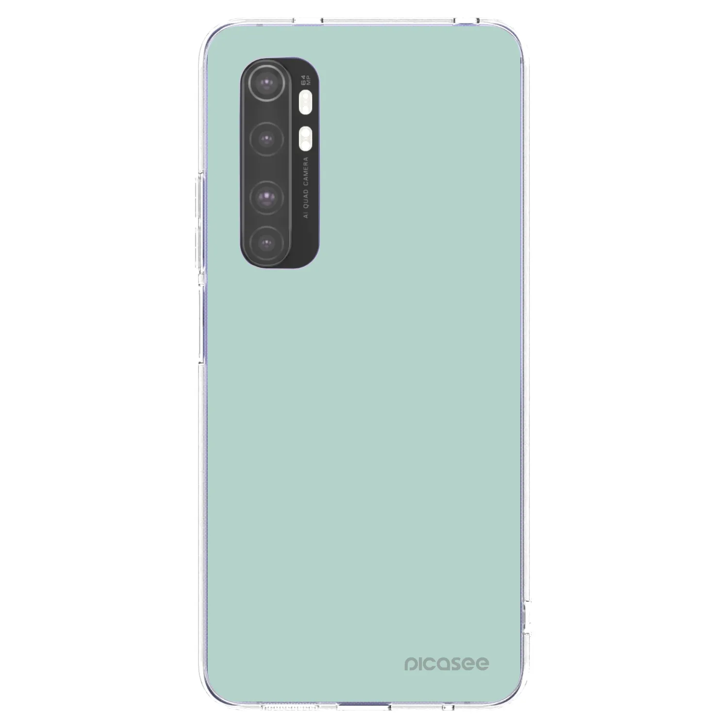 Picasee Xiaomi Mi Note 10 Lite Hülle - Transparentes Silikon - Pastel Charm