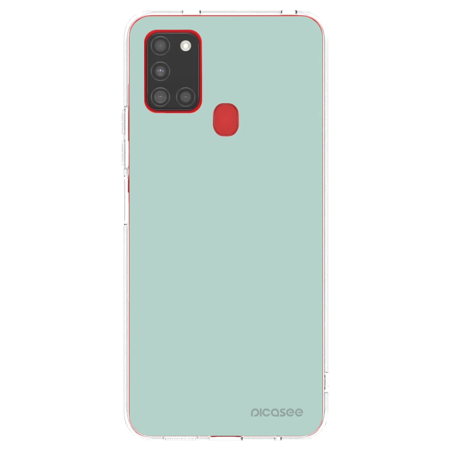 Picasee Samsung Galaxy A21s Hülle - Transparentes Silikon - Pastel Charm