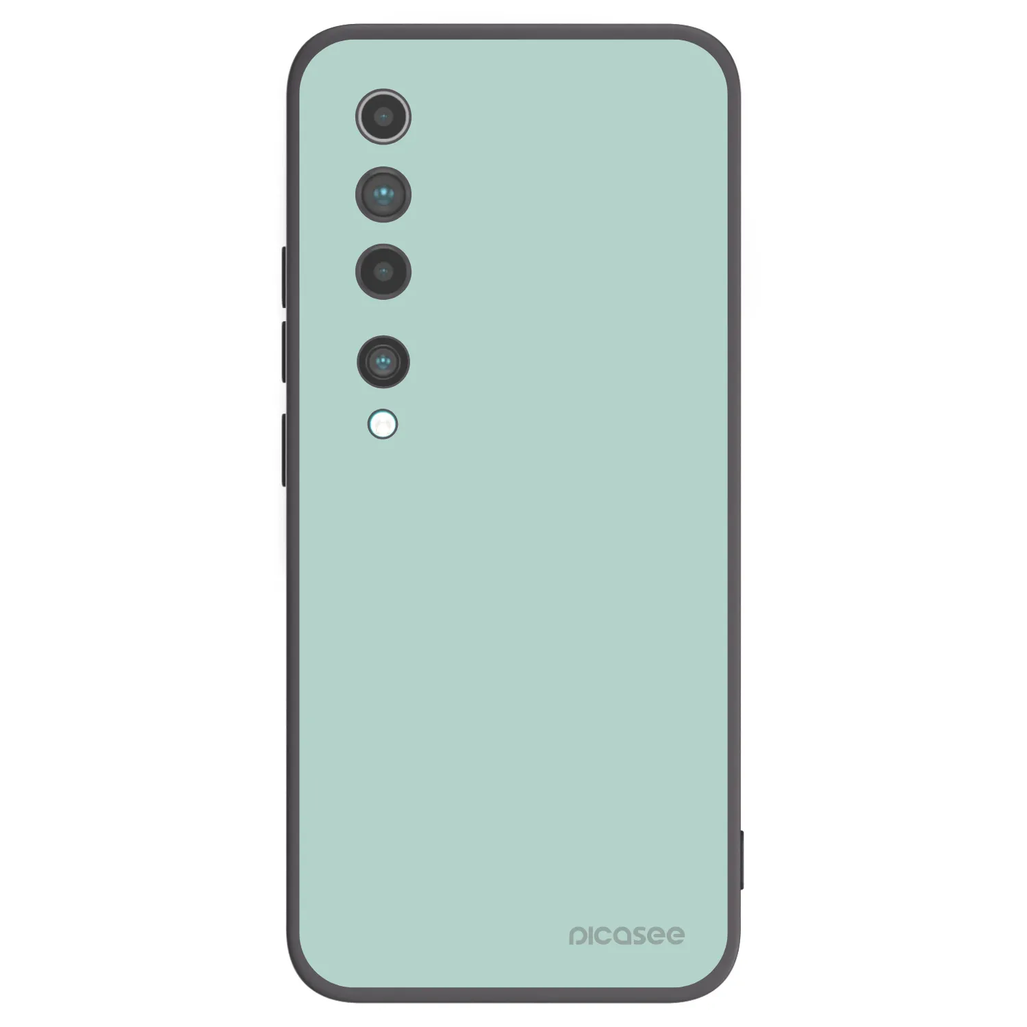 Picasee Xiaomi Mi 10 Hülle - Schwarzes Silikon - Pastel Charm