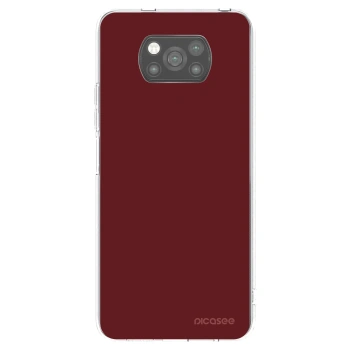 Picasee Xiaomi Poco X3 Hülle - Schwarzes Silikon - Red Bliss