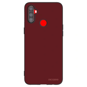 Picasee Realme 5 Hülle - Schwarzes Silikon - Red Bliss