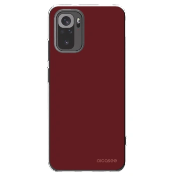 Picasee Xiaomi Redmi Note 10 Hülle - Transparentes Silikon - Red Bliss
