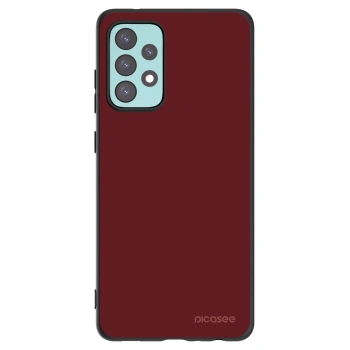 Picasee Samsung Galaxy A72 A725F Hülle - Schwarzes Silikon - Red Bliss