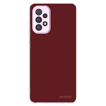 Picasee Samsung Galaxy A32 5G A326B Hülle - Transparentes Silikon - Red Bliss