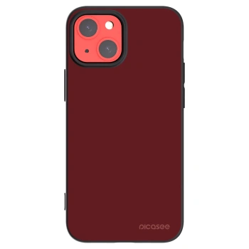 Picasee Apple iPhone 13 mini Hülle - Schwarzes Silikon - Red Bliss