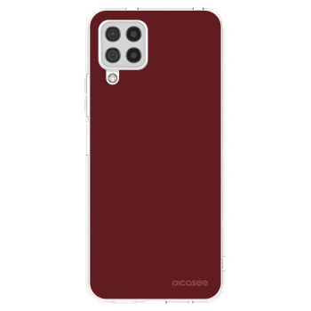 Picasee Samsung Galaxy A22 A225F 4G Hülle - Transparentes Silikon - Red Bliss