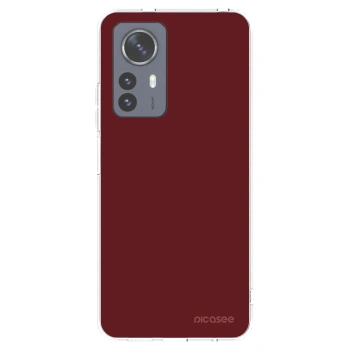 Picasee Xiaomi 12 Pro Hülle - Transparentes Silikon - Red Bliss
