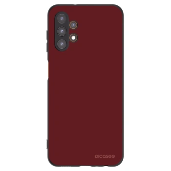 Picasee Samsung Galaxy A13 4G A135 Hülle - Schwarzes Silikon - Red Bliss