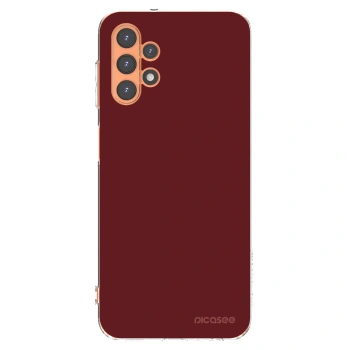 Picasee Samsung Galaxy A13 4G A135 Hülle - Transparentes Silikon - Red Bliss