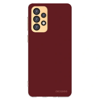 Picasee Samsung Galaxy A33 5G A336 Hülle - Transparentes Silikon - Red Bliss