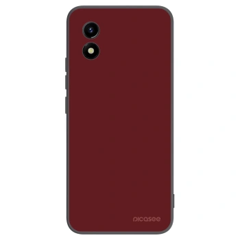Picasee Vivo Y01 Hülle - Schwarzes Silikon - Red Bliss