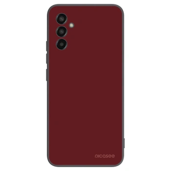 Picasee Samsung Galaxy M13 M135F Hülle - Schwarzes Silikon - Red Bliss