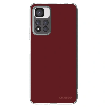 Picasee Xiaomi Redmi Note 11 Pro+ 5G Hülle - Transparentes Silikon - Red Bliss