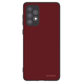 Picasee Samsung Galaxy A73 5G Hülle - Schwarzes Silikon - Red Bliss